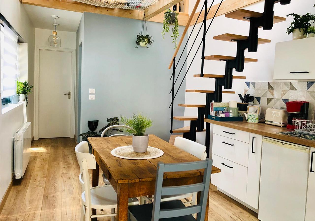 Maison Duplex, Avec Terrasse Dans Strasburgo Esterno foto